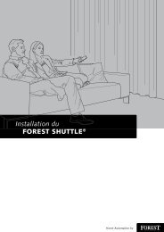 Installation du FOREST SHUTTLE® - Forest Group