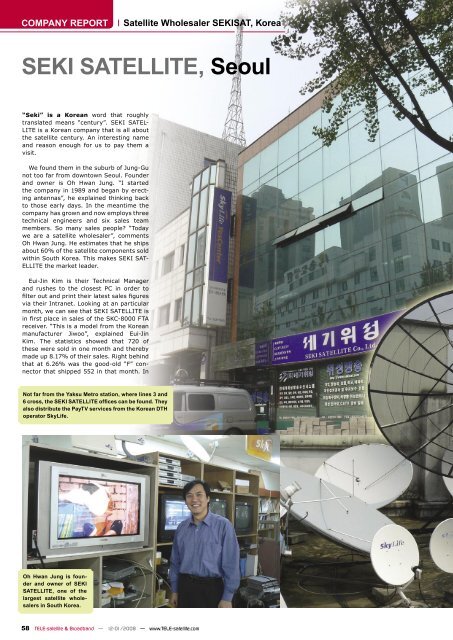 SatcoDX - TELE-satellite International Magazine