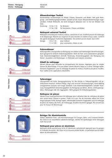 Chemie - Reinigung - Technomag AG