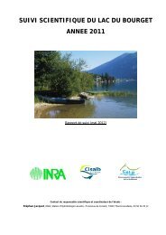suivi scientifique du lac du bourget annee 2011 - Jacquet Stephan