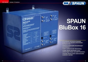 SPAUN BluBox 16 - TELE-satellite International Magazine