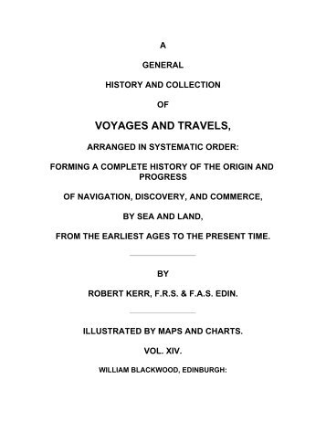 A General History & Collection of Voyages and Travels ... - Nauticus