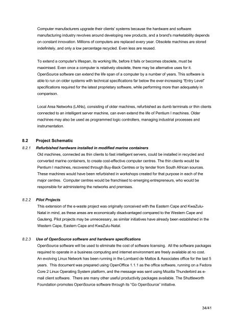 E-WASTE ASSESSMENT IN SOUTH AFRICA - e-Waste. This guide