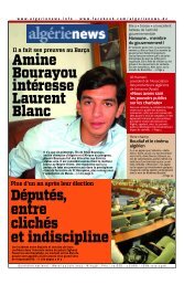 Fr-25-06-2013 - AlgÃ©rie news quotidien national d'information