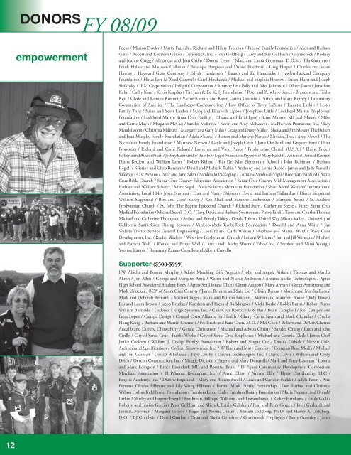 SHFB ANNUAL REPORT 2009_FULL.indd - Second Harvest Food ...