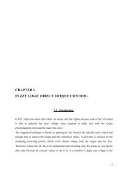 CHAPTER 3. FUZZY LOGIC DIRECT TORQUE CONTROL. - tdx.cat