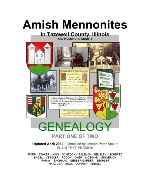 Amish Mennonites in - Tazewell County Genealogical &amp; Historical ...