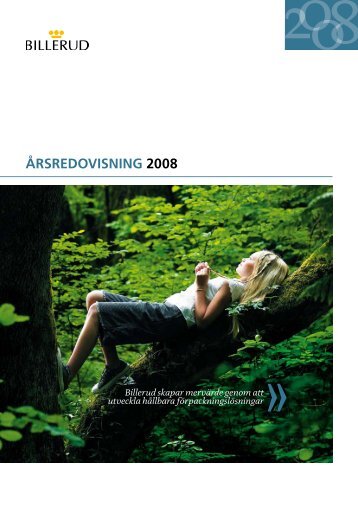 Ãrsredovisning 2008 - Billerud AB