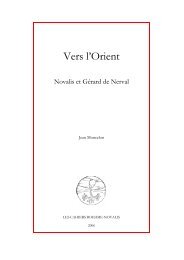 format PDF - Novalis - D'Orient et d'Occident