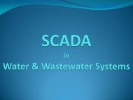 SCADA for Water & Wastewater - Ohiowater.org