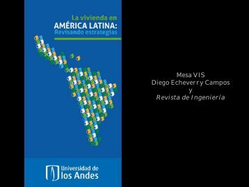 Titulo del foro - Revista de Ingeniería - Universidad de los Andes