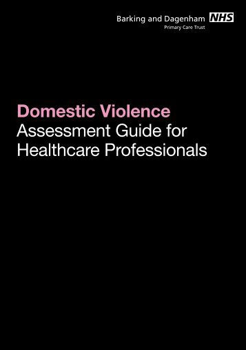 Domestic Violence Assessment Guide for Healthcare Professionals