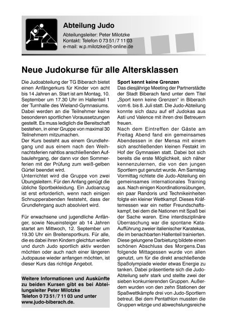 TG-Report 3 / 2012 als pdf-Datei - TG Biberach