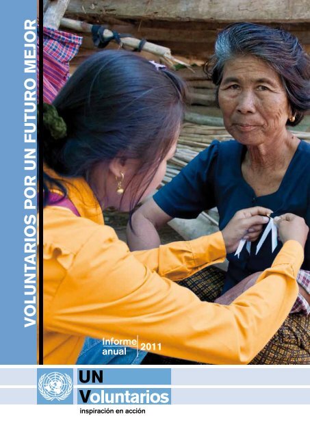 El informe anual 2011 del programa VNU - United Nations Volunteers