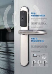 W-Up: WIRELESS UPDATE WHAT IS SMARTAIR W ... - ASSA ABLOY