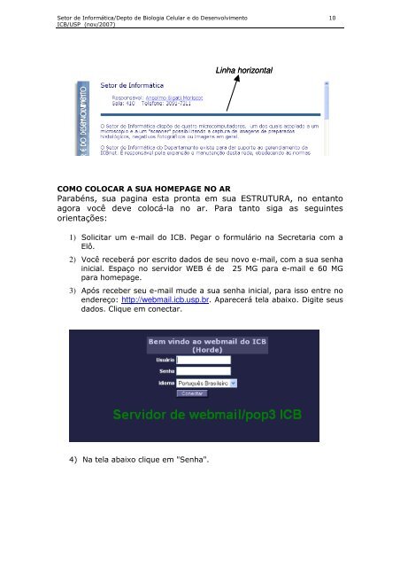 Apostila FrontPage 2000.pdf - Depto. de Biologia Celular e do ...