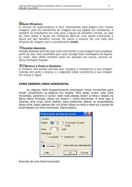 Apostila FrontPage 2000.pdf - Depto. de Biologia Celular e do ...