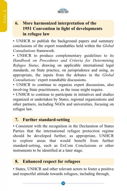 Agenda for Protection (Third Edition) - PoA-ISS