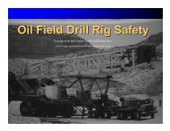 1 Oil Field Drill Rig Safety