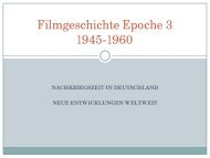 Filmgeschichte Epoche 3 1945-1960 - Home: FHNW - Bildnerische ...