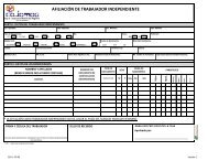 AFILIACIÃN DE TRABAJADOR INDEPENDIENTE - Cajamag