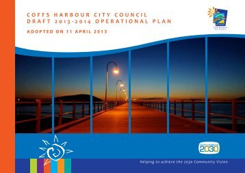 coffs harbour city council draft 2013-2014 operational plan