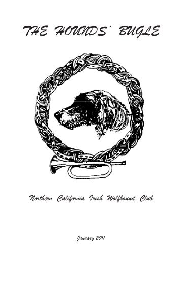 Jan 2011 Bugle - Northern California Irish Wolfhound Club
