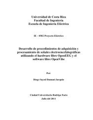 Informe - Escuela de IngenierÃ­a ElÃ©ctrica - Universidad de Costa Rica