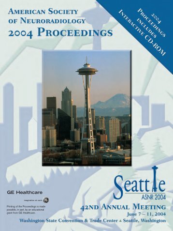 2004 Proceedings - ASNR