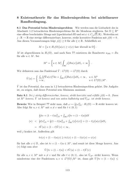 Variationsrechnung und SobolevrÃ¤ume - Fachbereich Mathematik ...