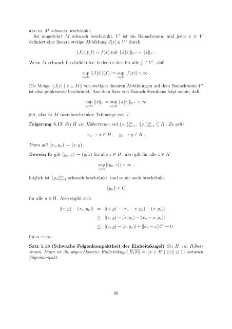 Variationsrechnung und SobolevrÃ¤ume - Fachbereich Mathematik ...