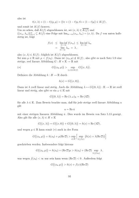 Variationsrechnung und SobolevrÃ¤ume - Fachbereich Mathematik ...