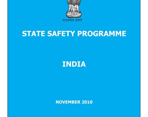 State Safety Programme - India - Directorate General of Civil Aviation