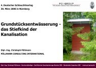 GrundstÃ¼cksentwÃ¤sserung - das Stiefkind der Kanalisation