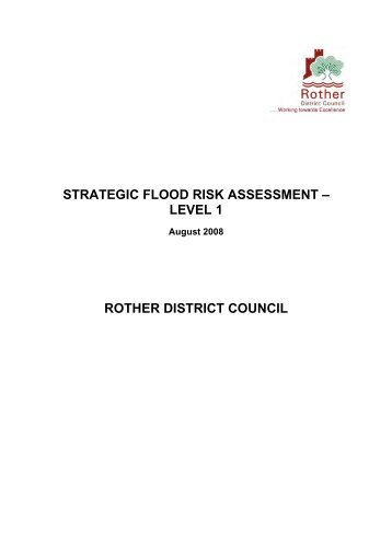 Strategic Flood Risk Assessment - Rother District Council