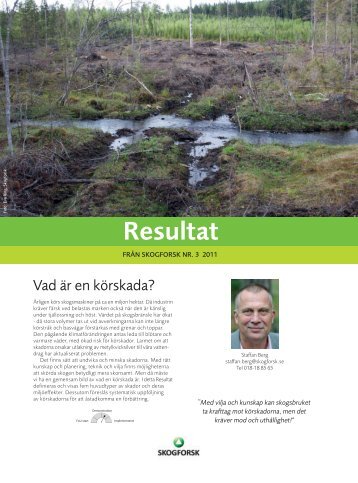 Resultat 3-2011 - Skogforsk