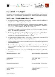 Bezug von Jokertagen - Primarschule Maschwanden