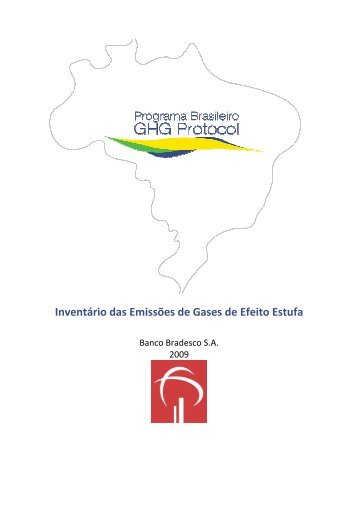 Bradesco 2009 - Programa Brasileiro GHG Protocol