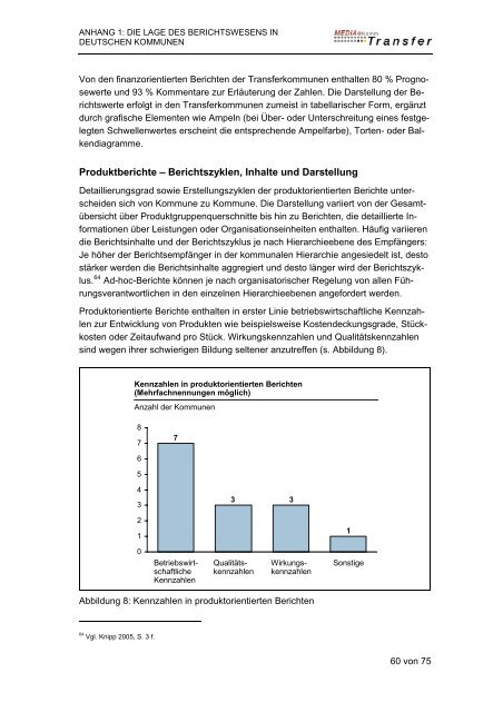 Spezifikationsbericht E-Reporting