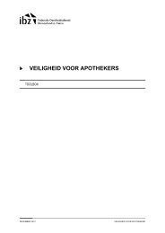 toolbox - Algemene Directie Veiligheid en Preventie