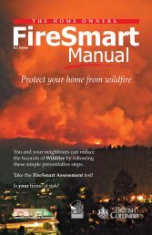 FireSmart Home Owners Manual - Wildfire Management Branch