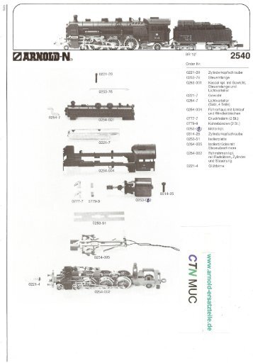 2540 !i - Arnold Ersatzteile