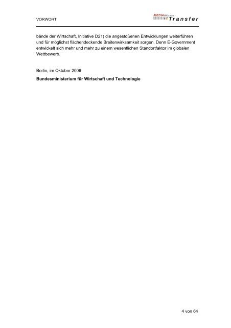 Spezifikationsbericht E-Procurement