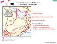 Khuff Carbonates in Salt Structures Assessment Unit 20190301