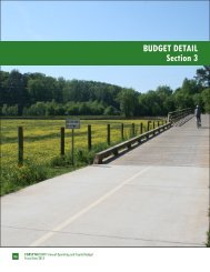 BUDGET DETAIL Section 3 - Forsyth County Government