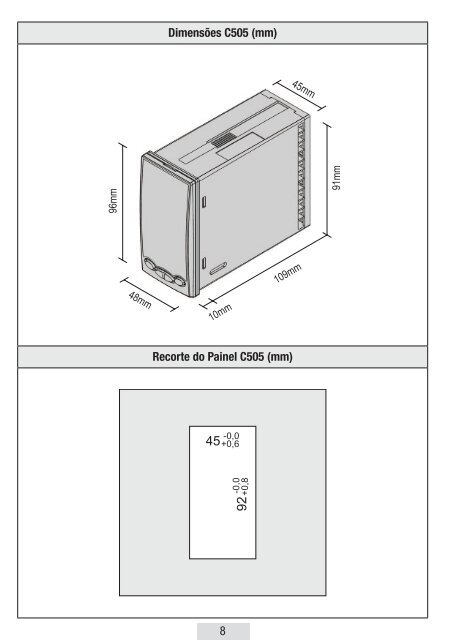 Manual de InstruÃ§Ãµes c504 e C505.indd - Contemp