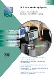 Particulate Monitoring Systems - CMB Control