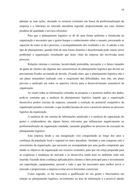 Artigo LogÃ­stica - Tercio Menezes - Faculdade Adventista da Bahia
