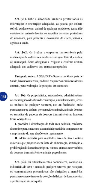 Codigo SanitÃ¡rio do ParanÃ¡ - Secretaria da SaÃºde