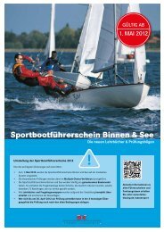 Sportbootführerschein Binnen & See